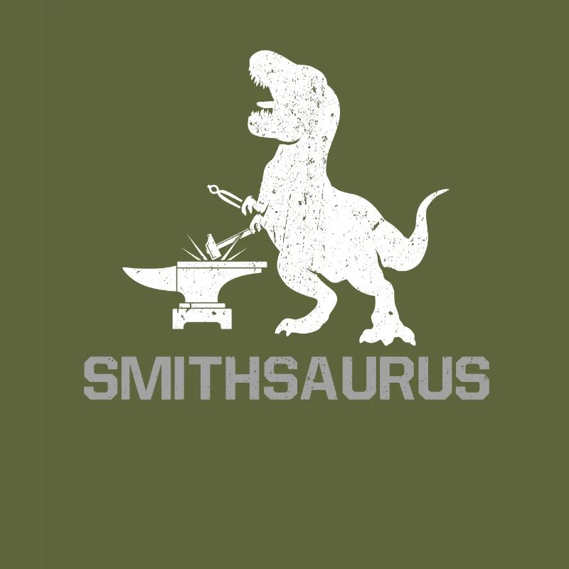 Smithsaurus T-Rex Blacksmith Metalsmith Forger