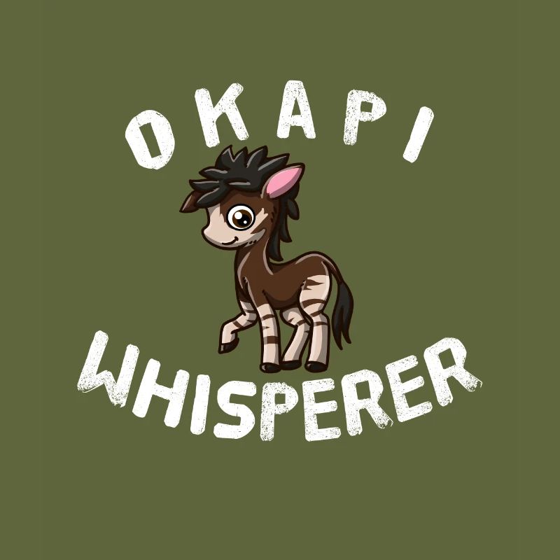 Okapi Whisperer Forest Girafe Afrique Forêt tropicale