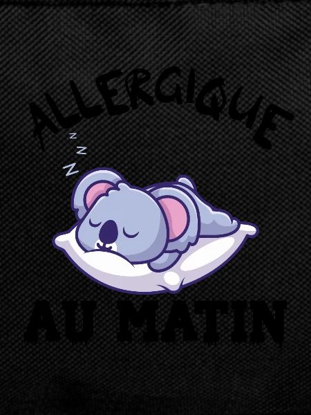 allergique au matin