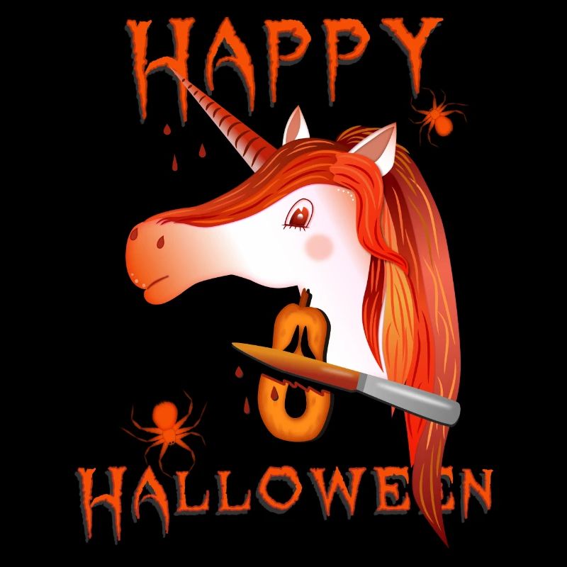 Halloween Licorne Joyeux Halloween