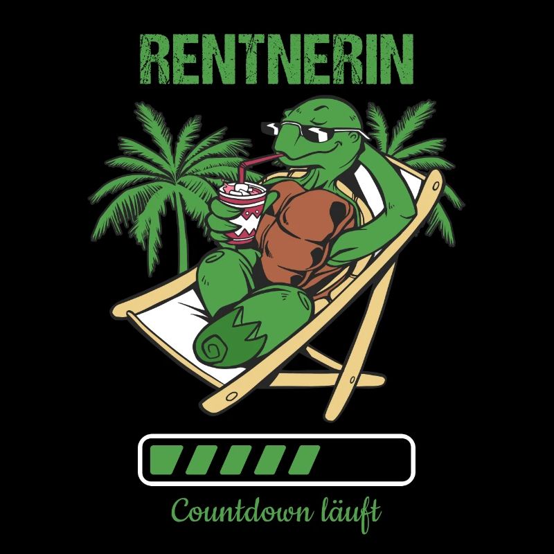 Pensionierung Rentnerin Countdown Läuft Rente