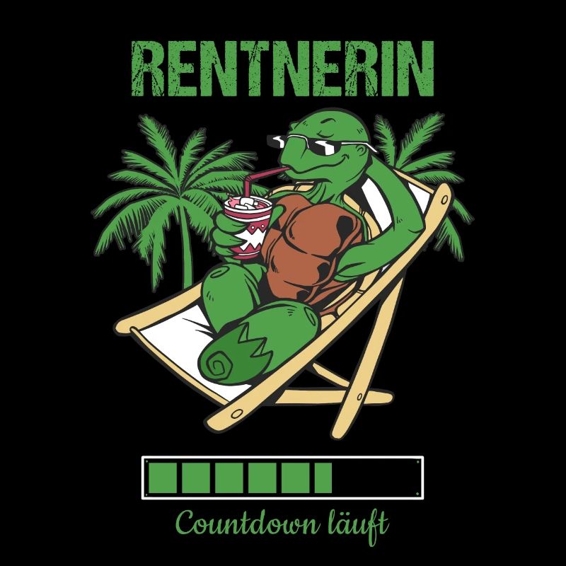 Pensionierung Rentnerin Countdown Läuft Rente