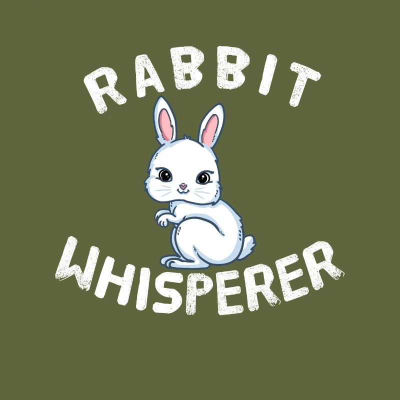 Funny Rabbit Lover Rabbit Whisperer