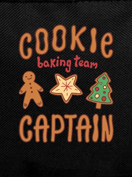 Cookie Baking Team Captain Cookie