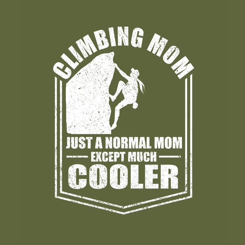 Mama Klettern Wie Eine Normale Mutter Kletterer