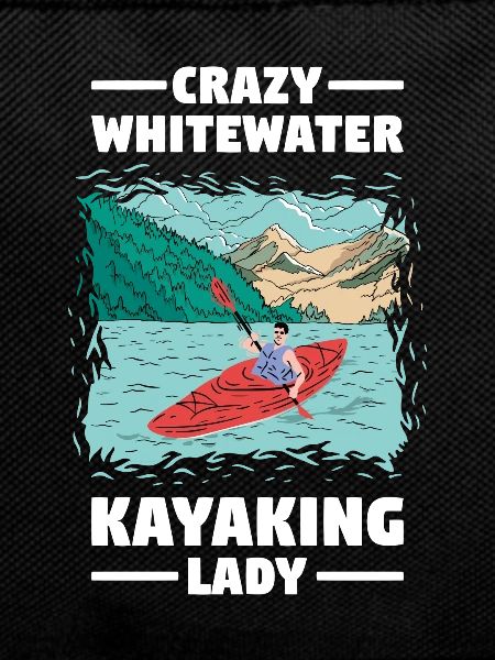 Crazy Whitewater Kayaking Lady