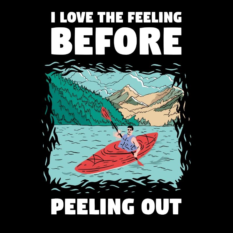 The Feeling Before Peeling Out Whitewater Kayaking