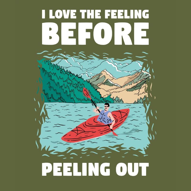 The Feeling Before Peeling Out Whitewater Kayaking