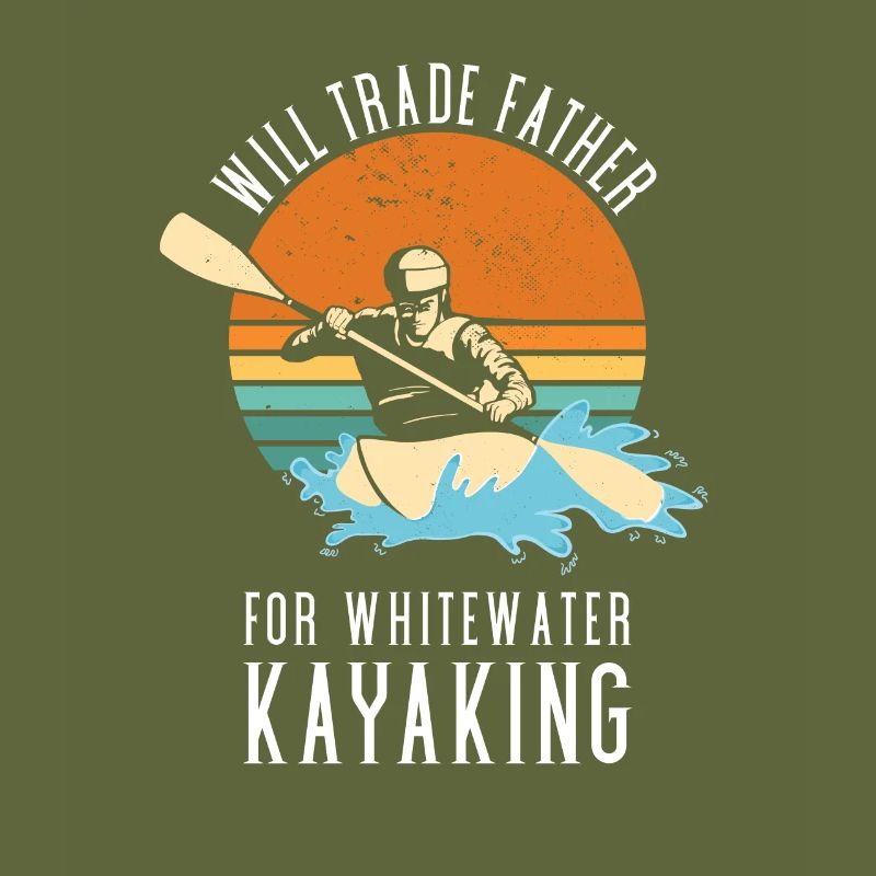 Échangera son père pour du kayak en eau vive