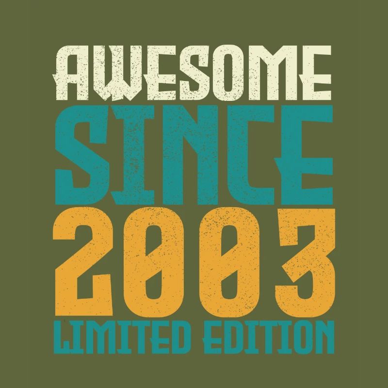 Awesome Since 2003 limited edition.