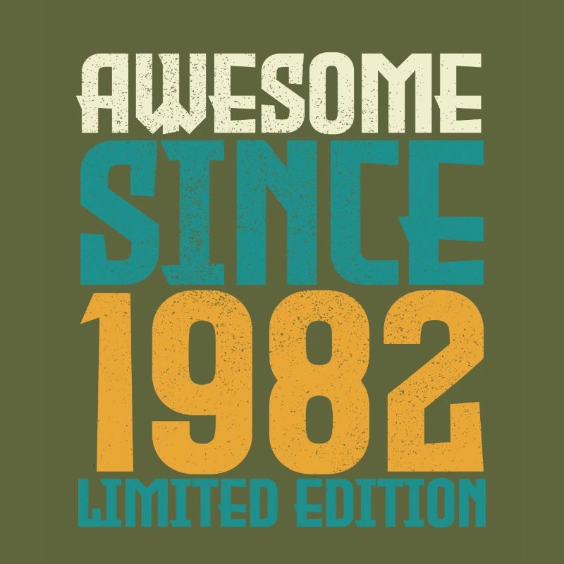Awesome seit 1982 limitierte Auflage.