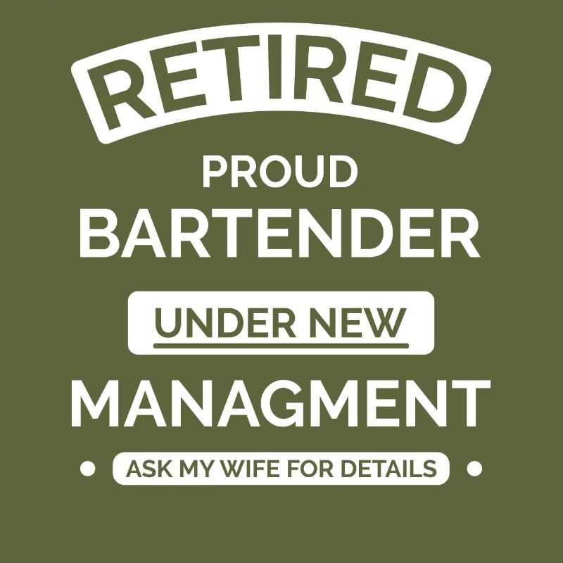 Barman à la retraite