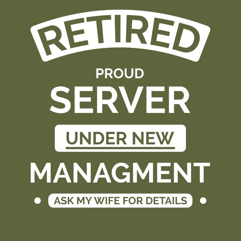 Retired waiter
