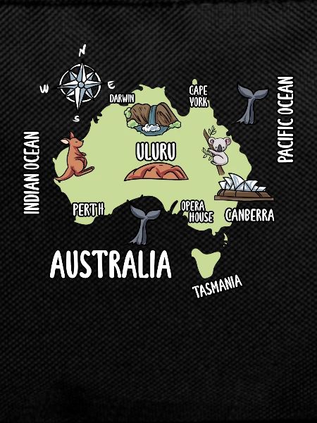 Australien Karte