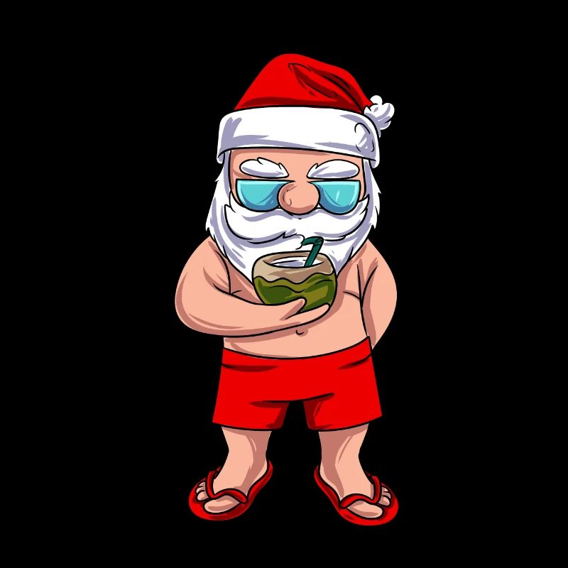 Plage Père Noël Noël