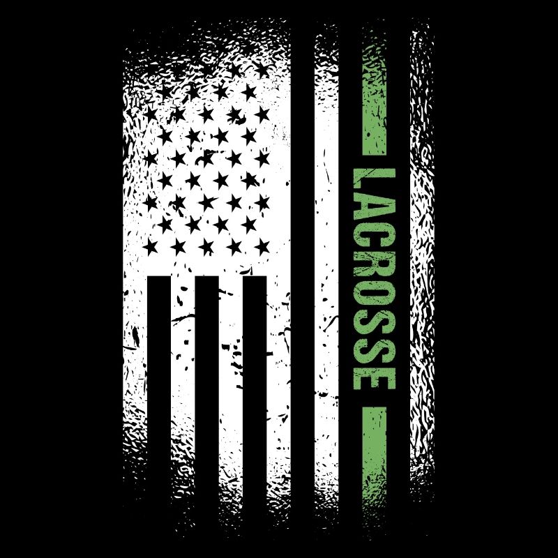 Sport Us Flag Lacrosse