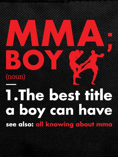 Sport Boy Definition MMA