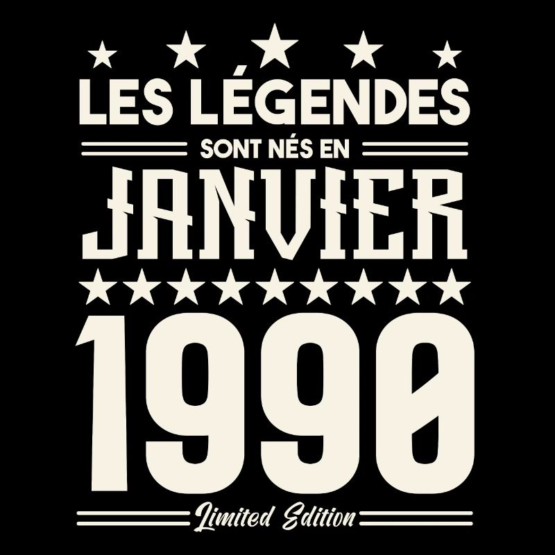 cadeau d'anniversaire janvier 1990. Janvier 1990.