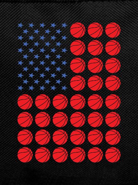 Sport Us Flag Basketball