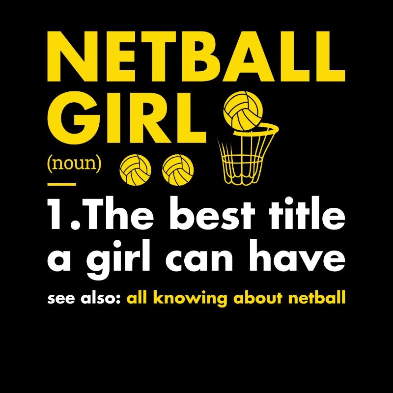 Fille sportive Définition Netball