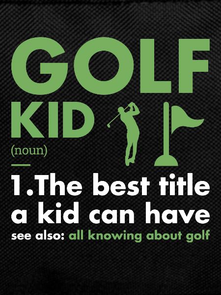 Sport Kid Definition Golf