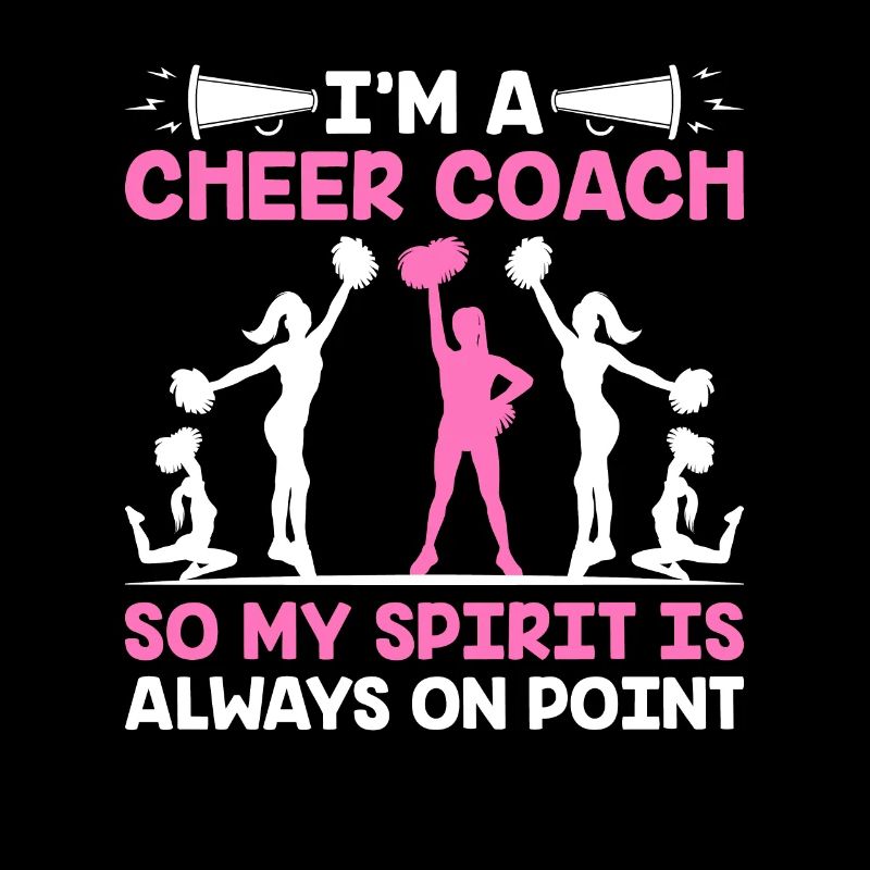 Cheerleading Coach Cheer Coach Cheerleader Cheer T