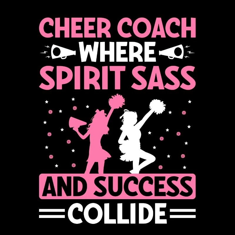 Cheerleading Coach Cheer Coach Cheerleader Cheer T