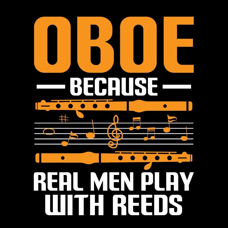 Oboe Player Oboe Basoonist Marching Band Instrumen