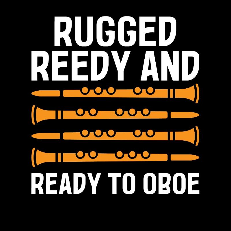 Oboe Player Oboe Basoonist Marching Band Instrumen