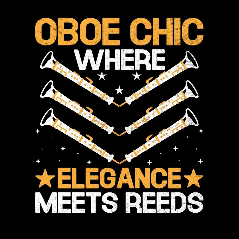 Oboe Player Oboe Basoonist Marching Band Instrumen