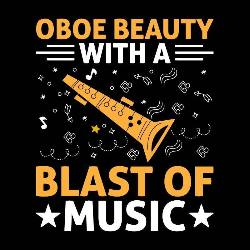Oboe Player Oboe Basoonist Marching Band Instrumen