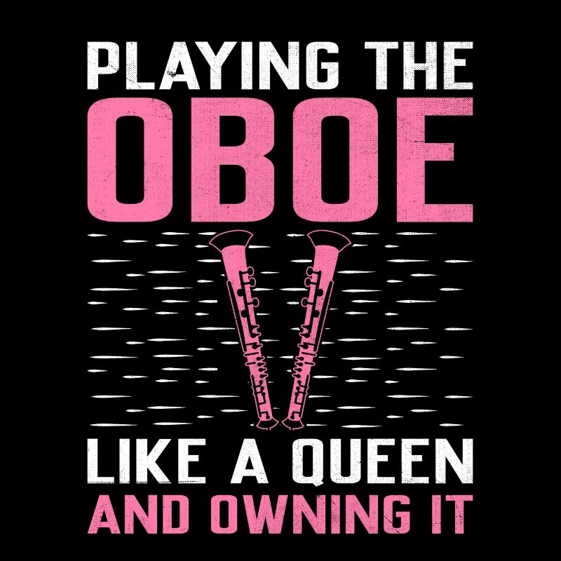 Oboe Player Oboe Basoonist Marching Band Instrumen