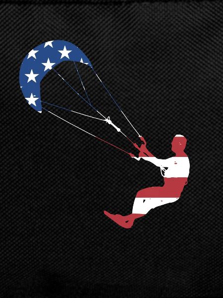 Sport Us Flag Kitesurfing