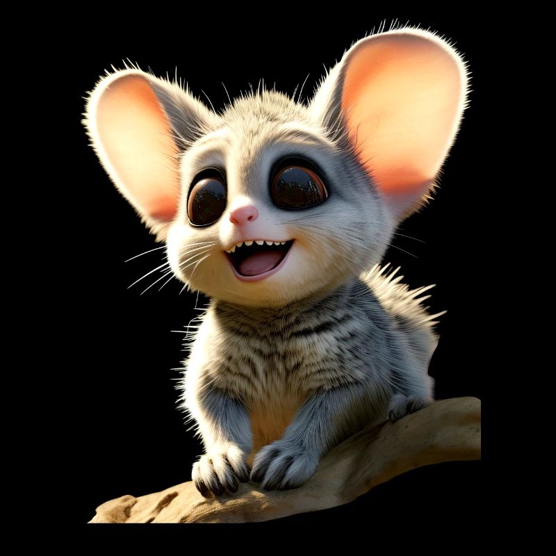 Galago Buschbaby Affen Galagos Affe Süßer Galago