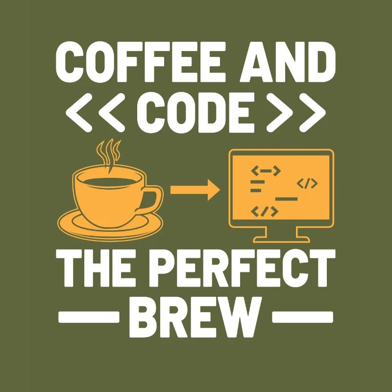 Kaffee-Codierung Programmierer Programmierer Entwickler Nerd Coff