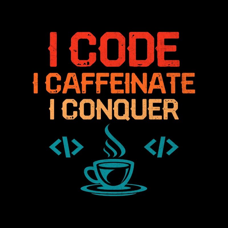 Kaffee-Codierung Programmierer Programmierer Entwickler Nerd Coff