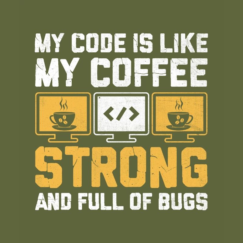 Café Codage Programmeur Codeur Développeur Nerd Coff