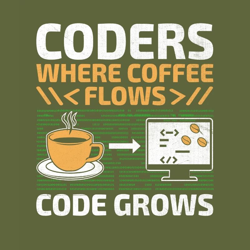 Kaffee-Codierung Programmierer Programmierer Entwickler Nerd Coff