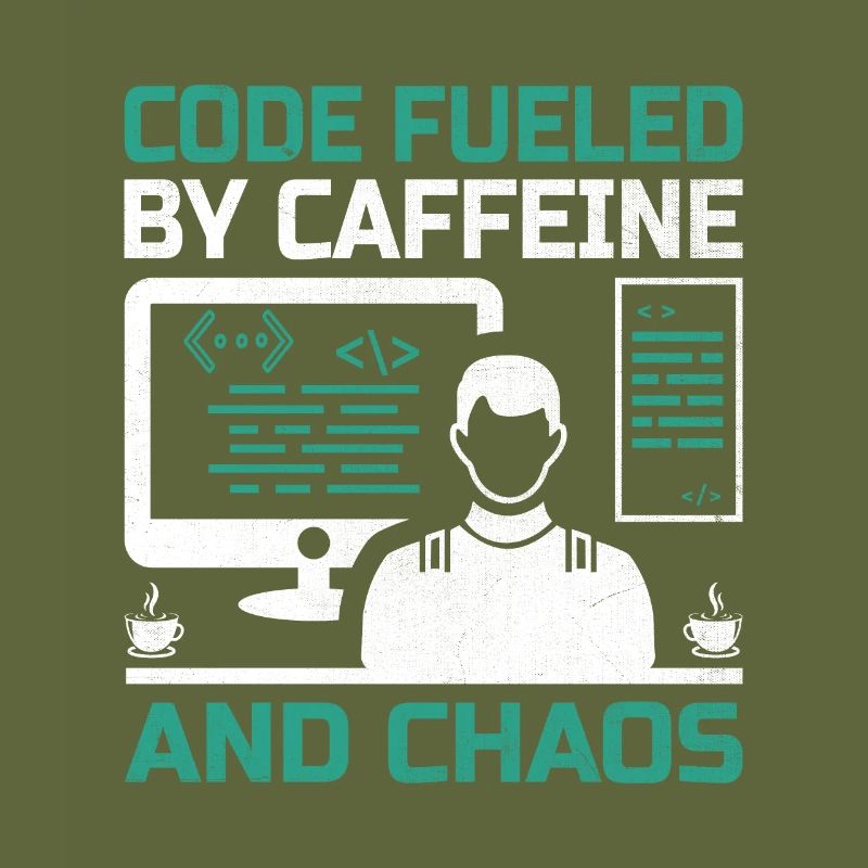 Kaffee-Codierung Programmierer Programmierer Entwickler Nerd Coff