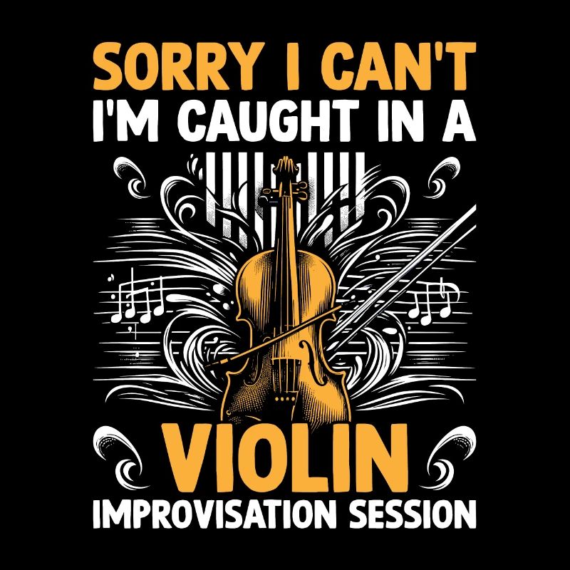 Désolé, je ne peux pas, je suis pris dans une improvisation au violon