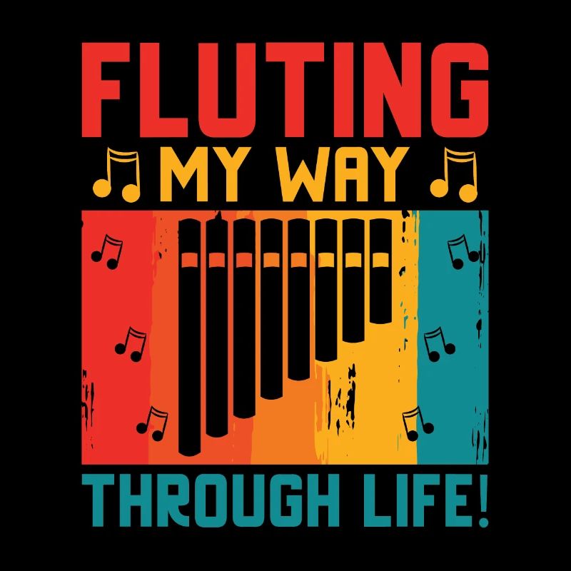 Pan Flute Player Pan Flutist Marching Band Music I