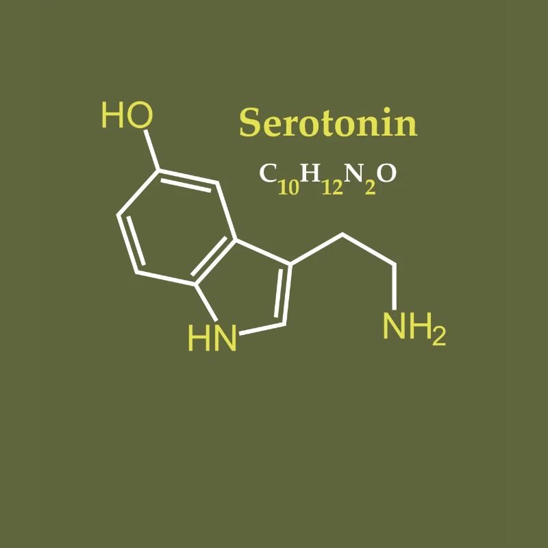 Serotonin-Molekül