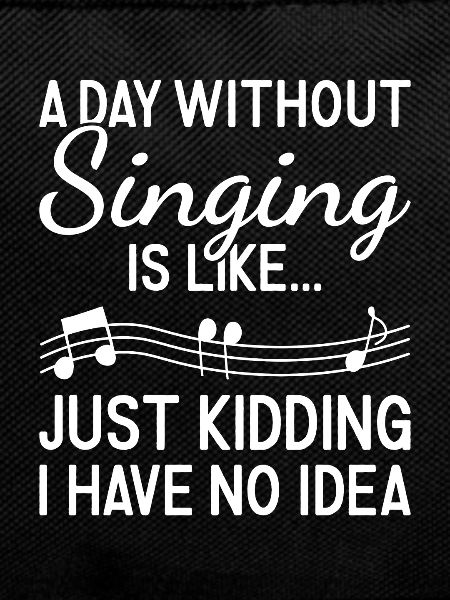 Singer A Day Without Singing
