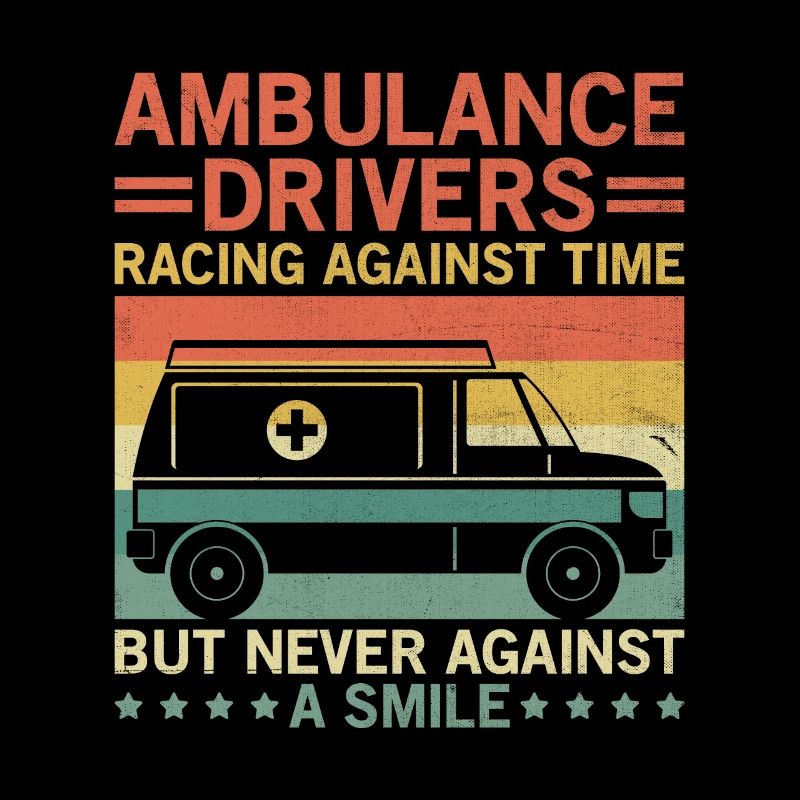 Ambulance Drivers Racing Against Time EMS Paramedi