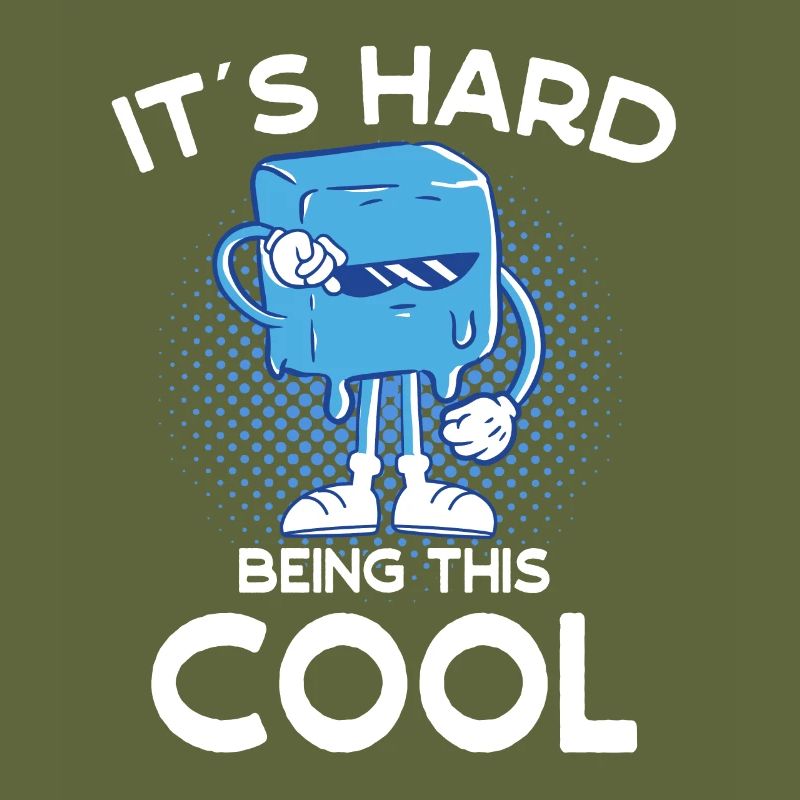 Eau glacée C’est difficile d’être cette idée cadeau cool