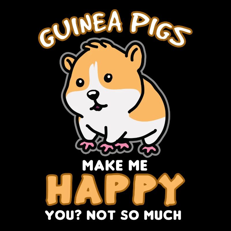 Guinea pigs don't make me so much