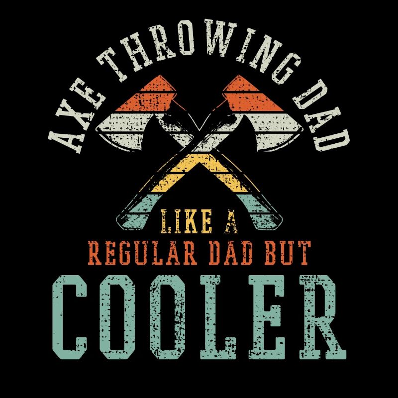 Plaisir unique de bûcheron à lancer de hache