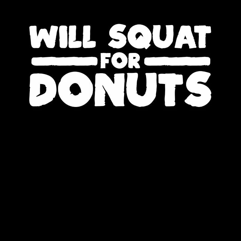 Donut-Squat-Heiterkeit trifft auf