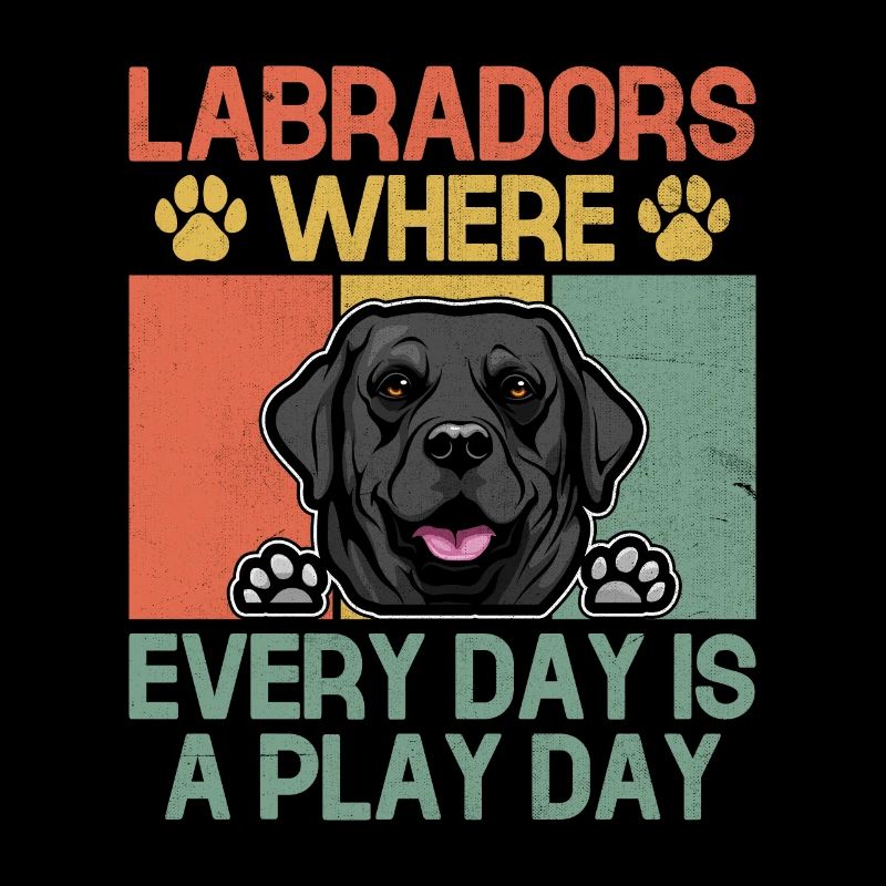 Labradors où chaque jour est un jour de jeu Labrador R