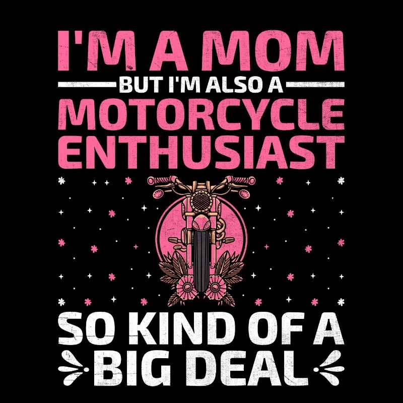 Ich bin eine Mutter, aber ich bin auch eine Motorrad-Enthusiastin Mot